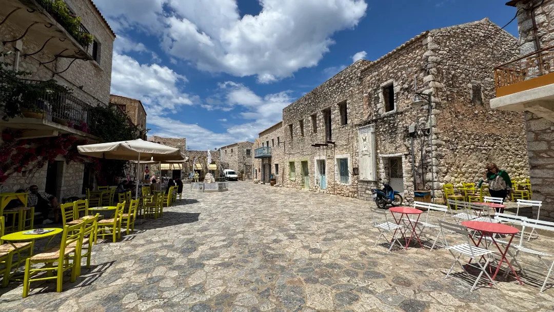 Areopoli Zentrum