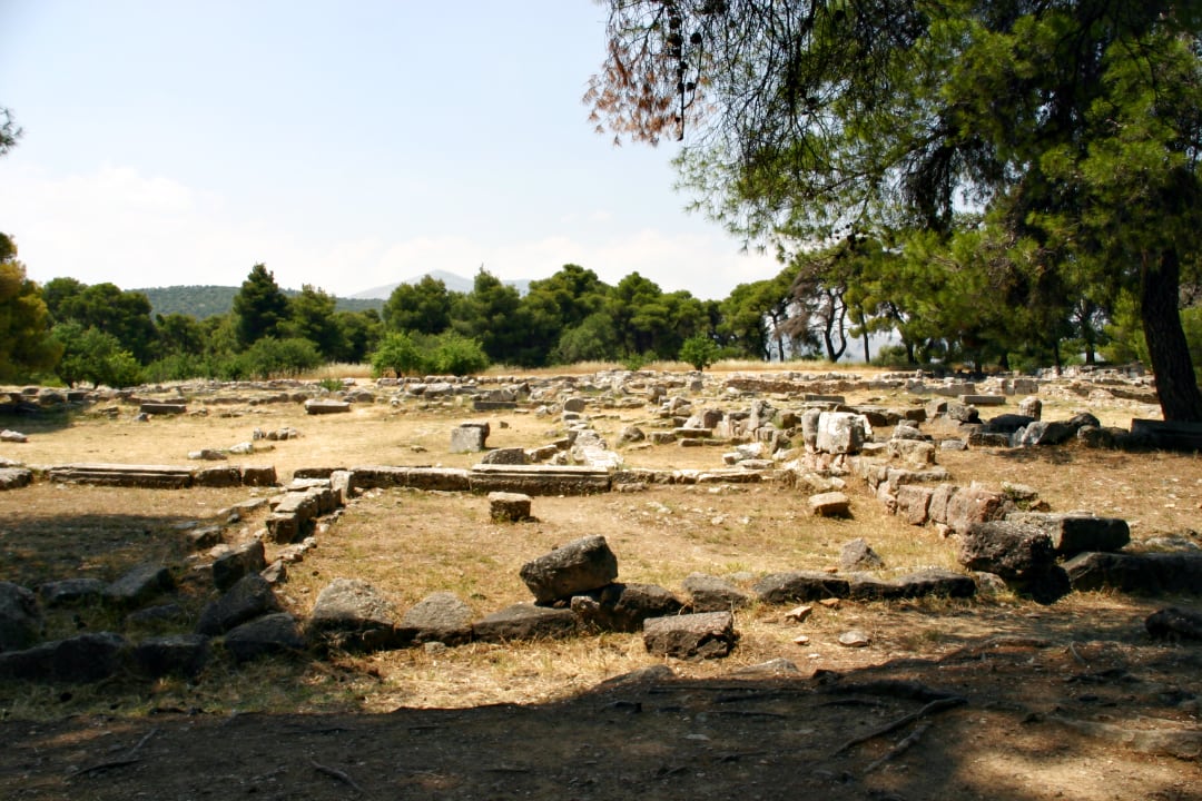 Epidauros Ausgrabungssstätte