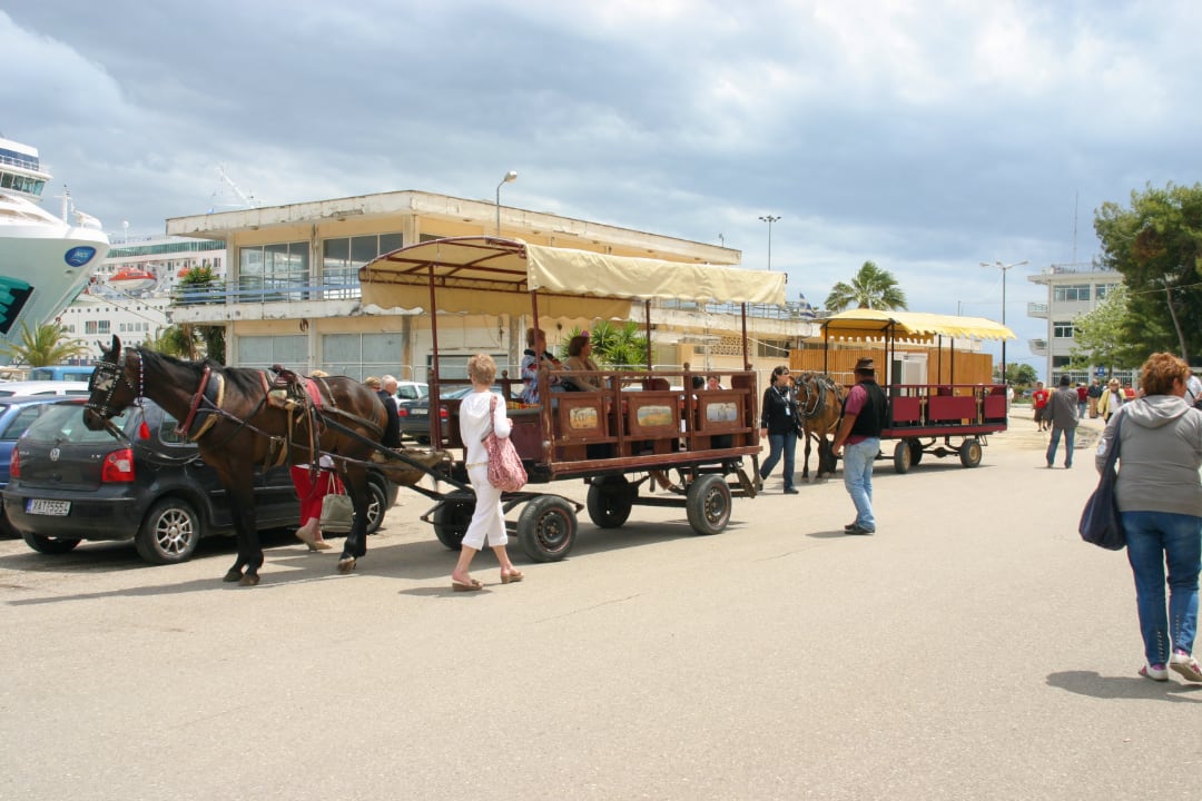 Pferdekutsche in Katakolo