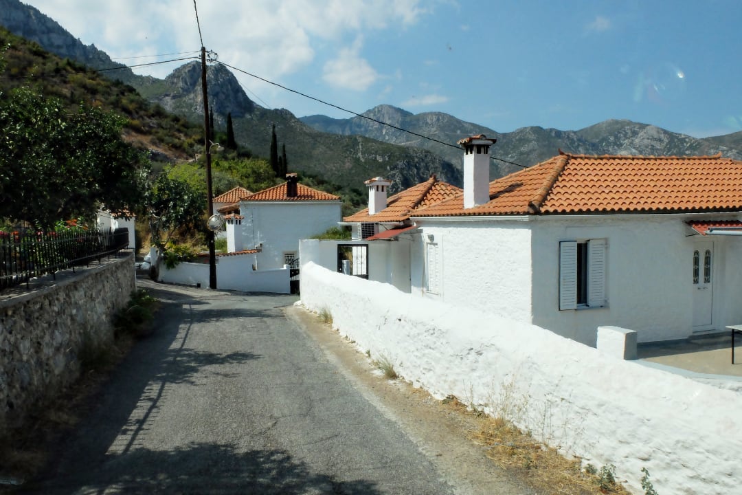 Straße durch Kyparissi