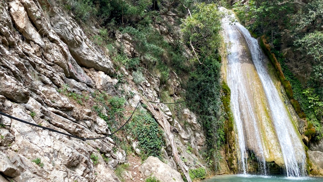 Neda zweiter Wasserfall